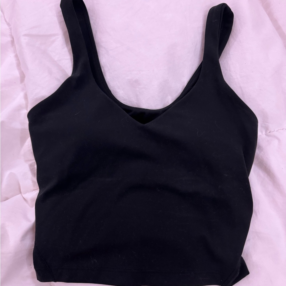 Lululemon Black Align Tank size 4